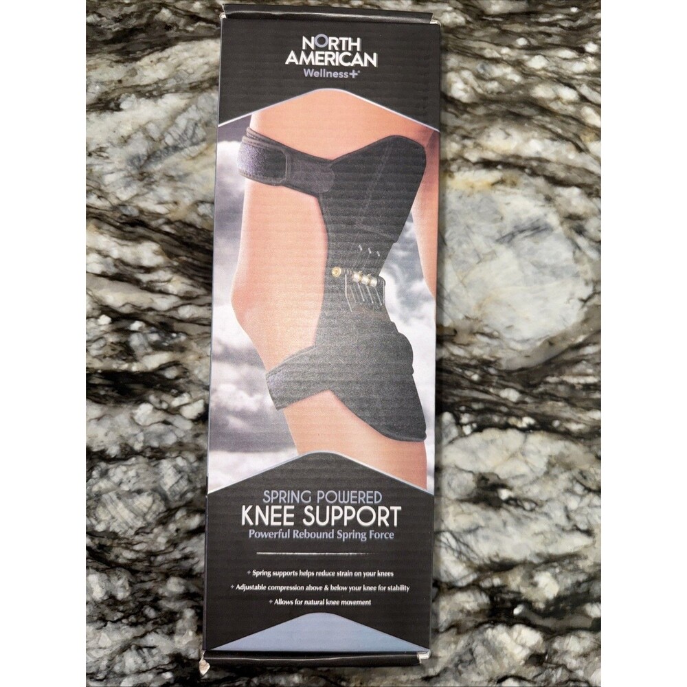 North American Wellness Spring Powered Knee Support - Model:JB8431